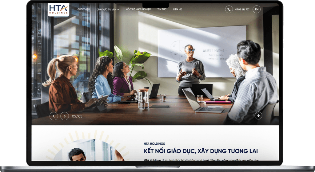 giao diện deskop HTA Holdings
